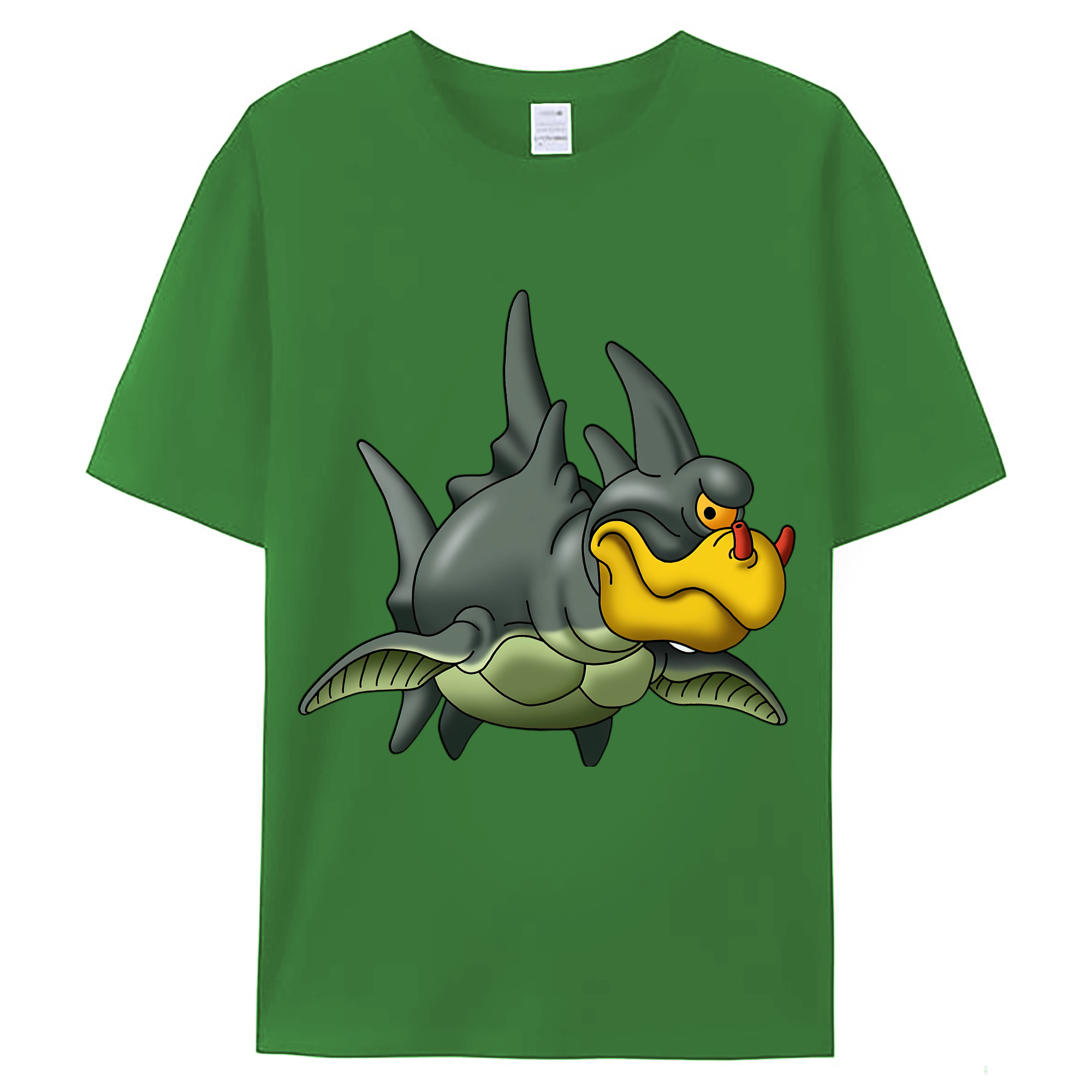 （画像用） ドラゴンクエスト Doragon Kuesuto Dragon Quest レディースカジュアルプリントTシャツ（綿100％）